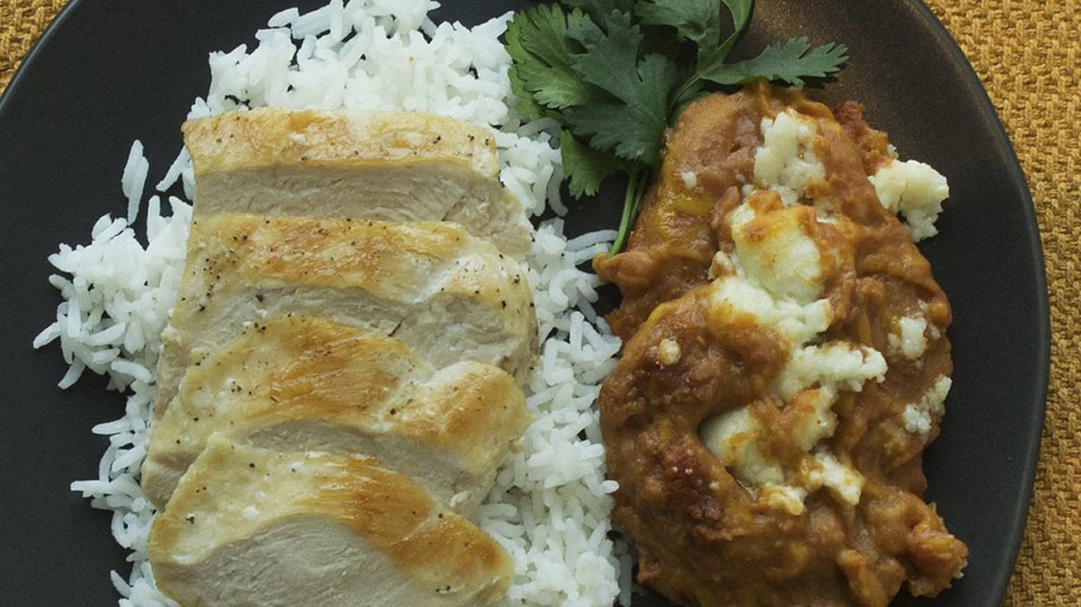 Cheesy Refried Beans Old El Paso